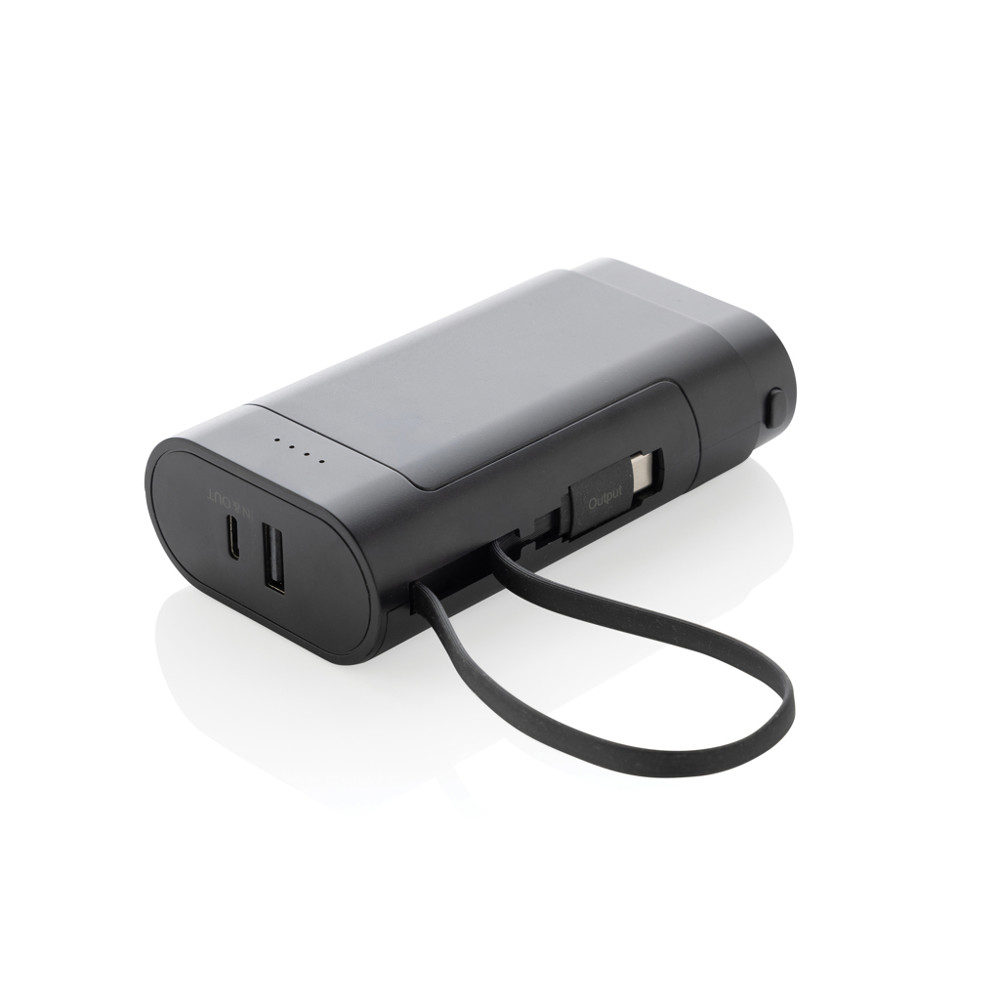CycleCell 10.000 mAh powerbank met verwijderbare batterij