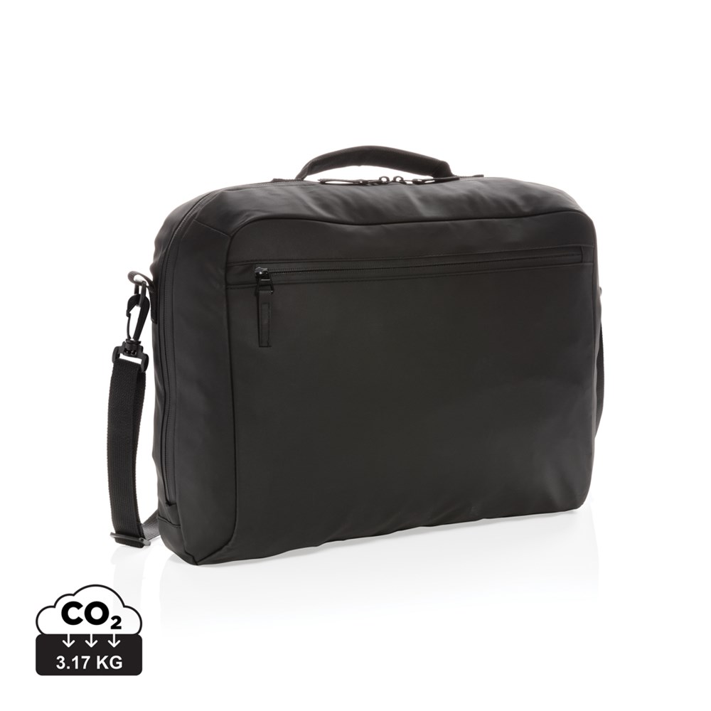 Fashion black PVC vrije 15.6" laptop tas