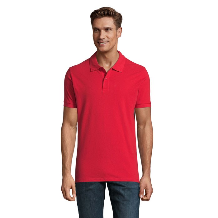 PERFECT MEN - PERFECT HEREN Polo 180g 3XL rood