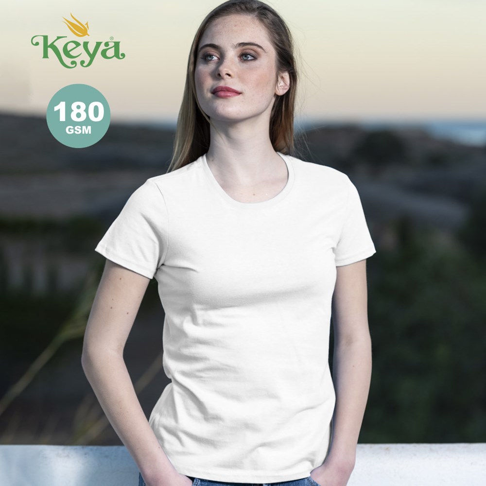 Wit Dames T-Shirt "keya" WCS180