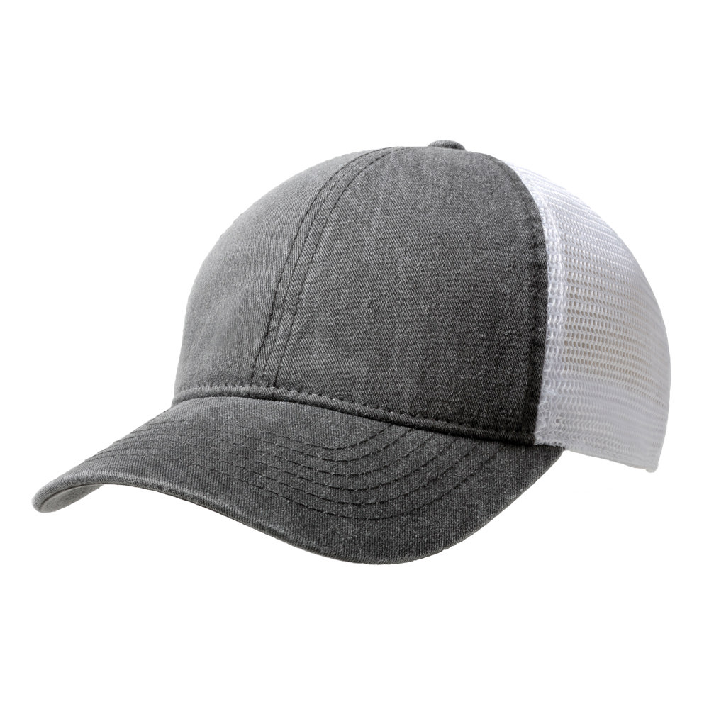 Washed Cotton Soft Mesh Trucker Cap