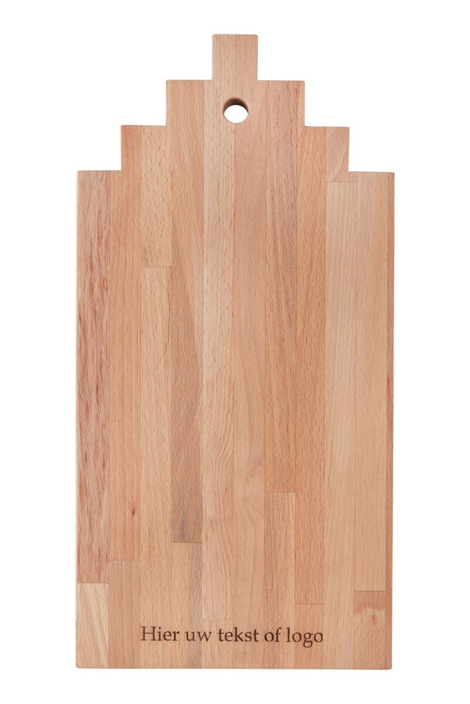 Serveerplank Nederlands gevelhuisje B 35 x 17cm