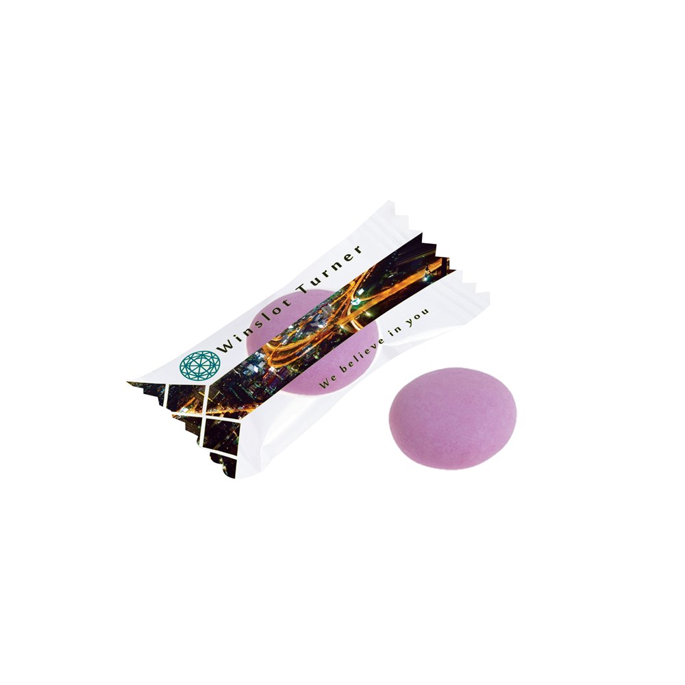 Flowpack met een Mentos mint