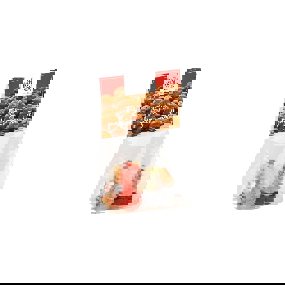 Blokzakje met kopkaartje en 50 gram snoep