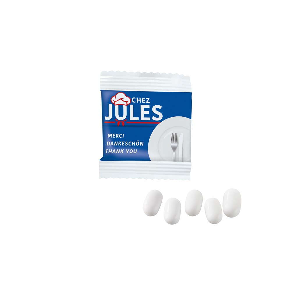 Papieren zakje Tic-Tac