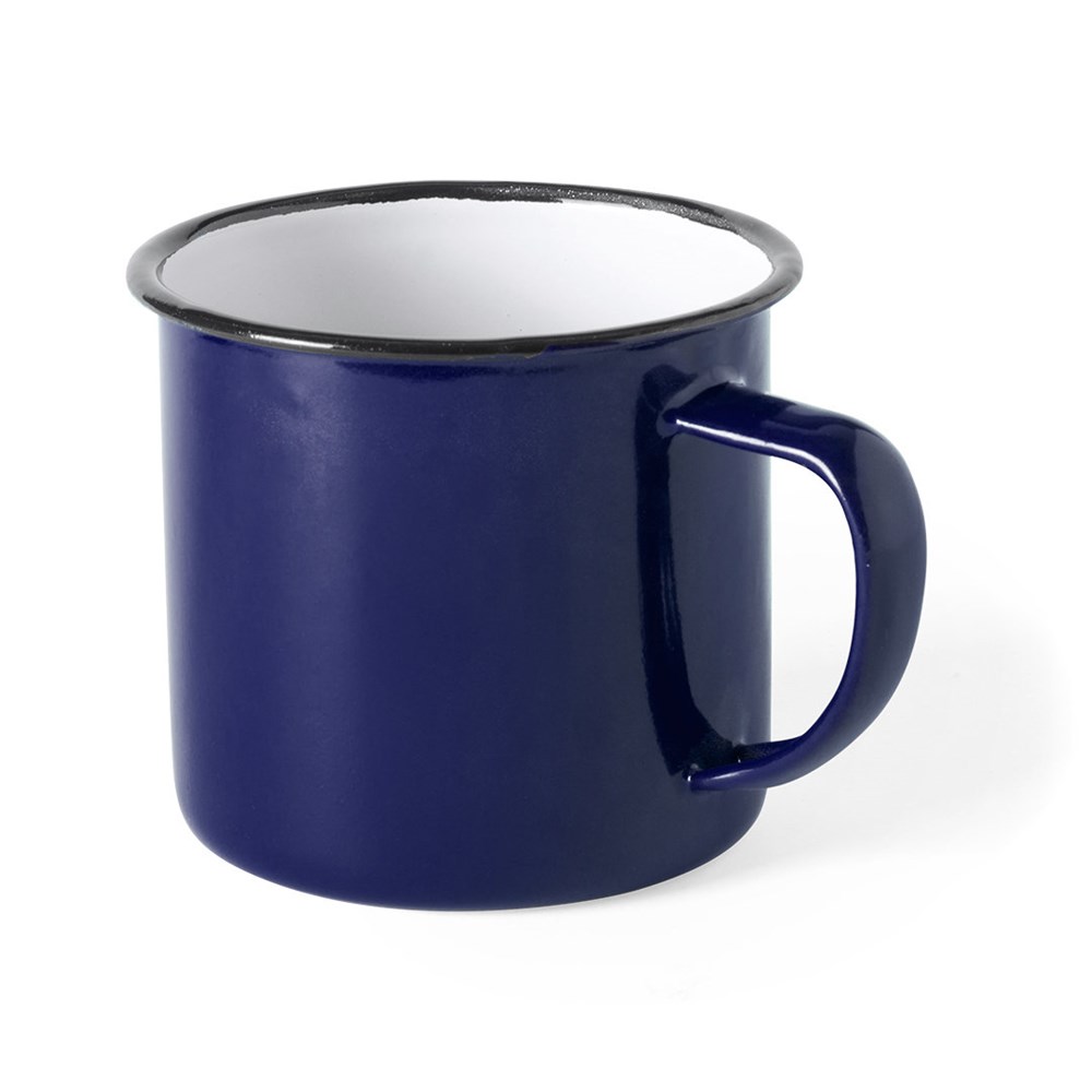 Emaille mok  bedrukken met logo