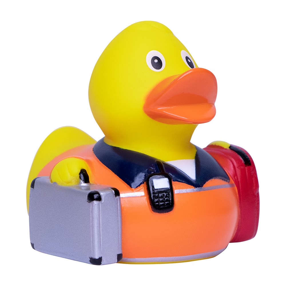 Piepende eend paramedicus - veelkleurig