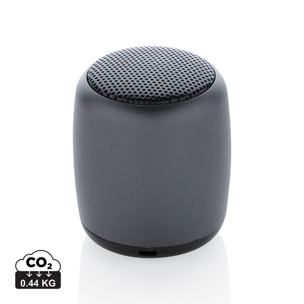 Elektrisch Optimaal moeilijk Mini aluminium draadloze speaker | Bedrukt met logo | Joinz