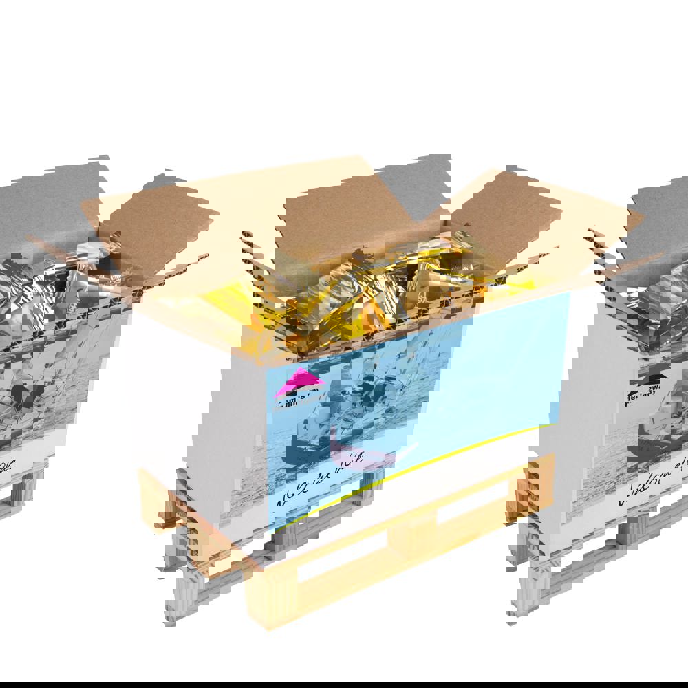 Maxi pallet met koekjes