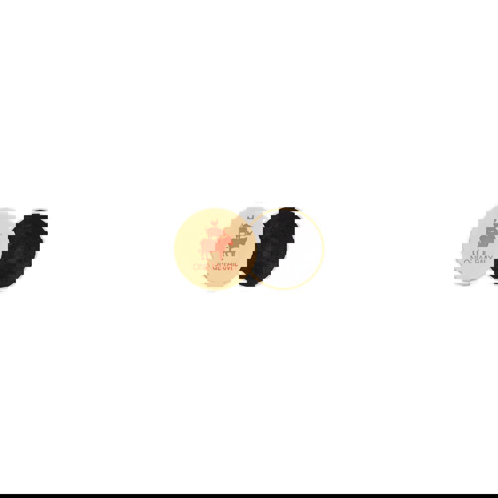 Metalen button 31mm met magneet