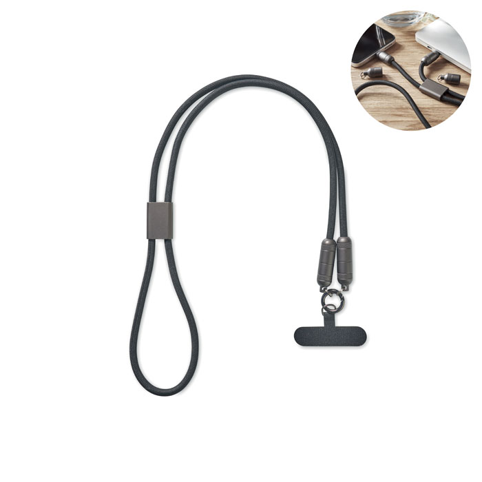 SHAKA - Telefoon Lanyard 60W oplaadkabe