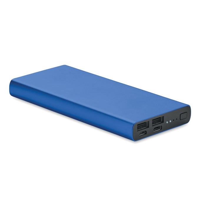 POWERFLAT 8 C - 10000 mAh powerbank Royal blauw