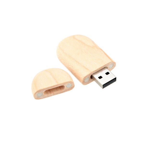 Houten USB stick