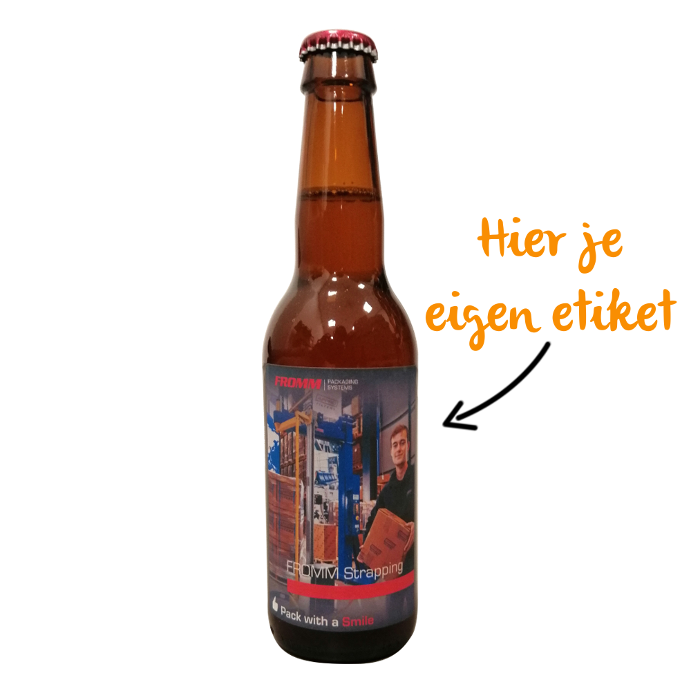 Tripel bier met eigen etiket
