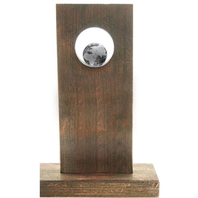 Langwerpige houten award | DW9