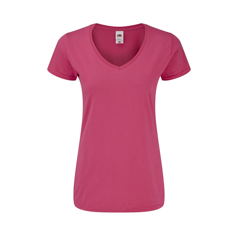 Kleuren Dames T-Shirt Iconic V-Neck
