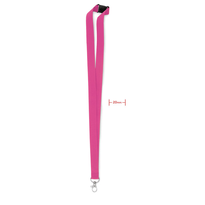 PANY - Lanyard, haak en clip. 20 mm