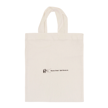 Katoenen draagtas klein gekleurd 135 gr/m2