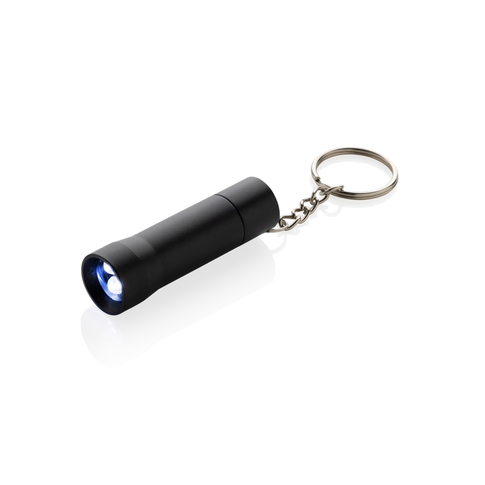 Flash RCS gerecycled aluminium sleutelhanger zaklamp