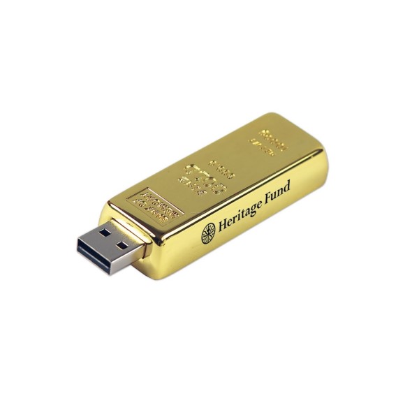 Goudstaaf USB stick
