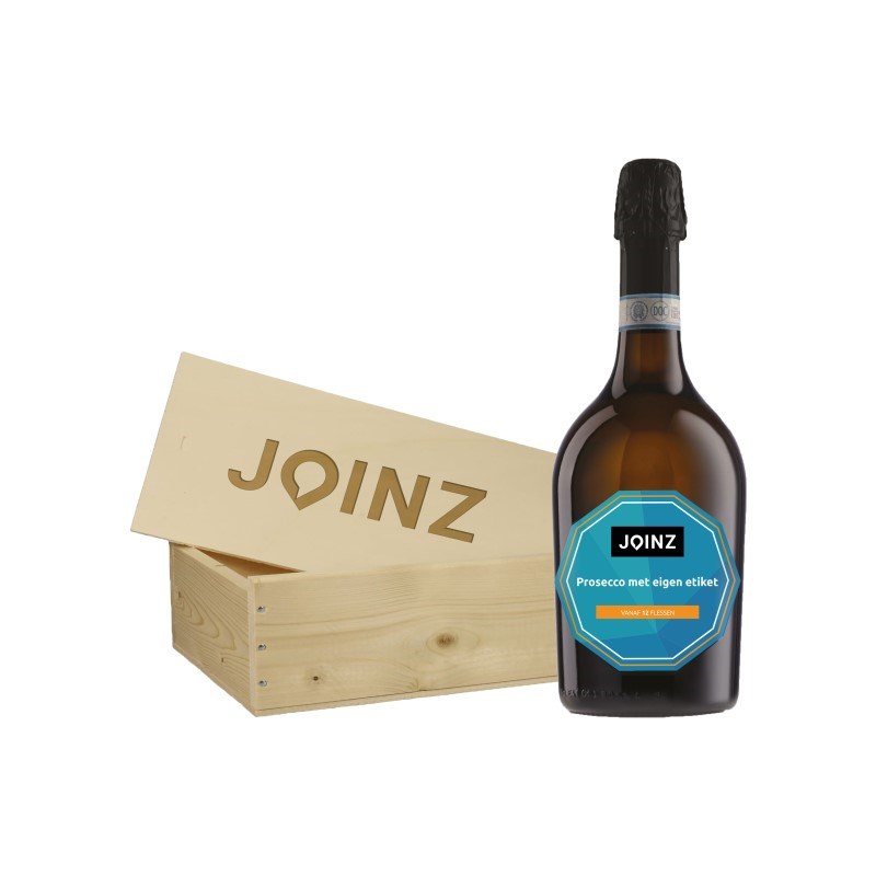 Fles wijn met eigen etiket bedrukken met logo