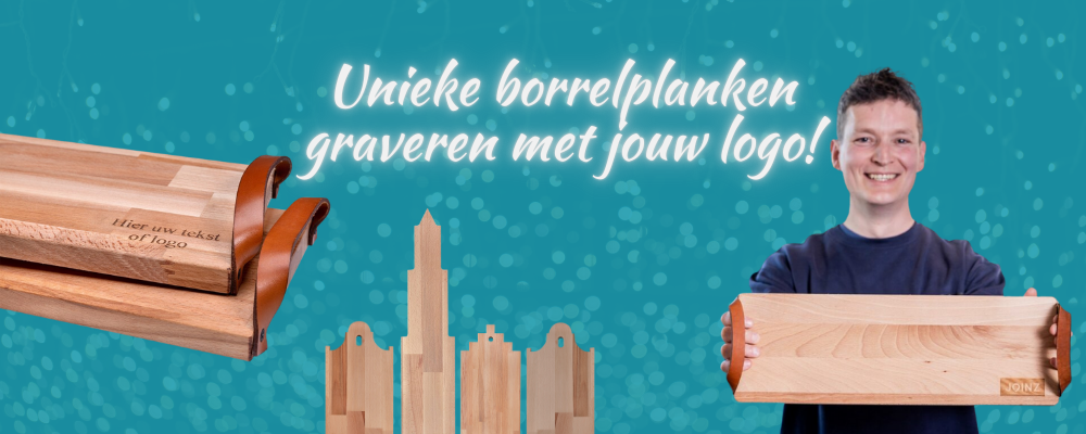 gegraveerde borrelplank