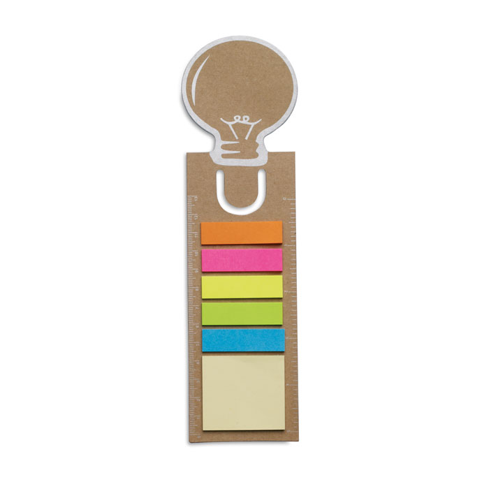 IDEA - Boekenlegger met memoblaadjes