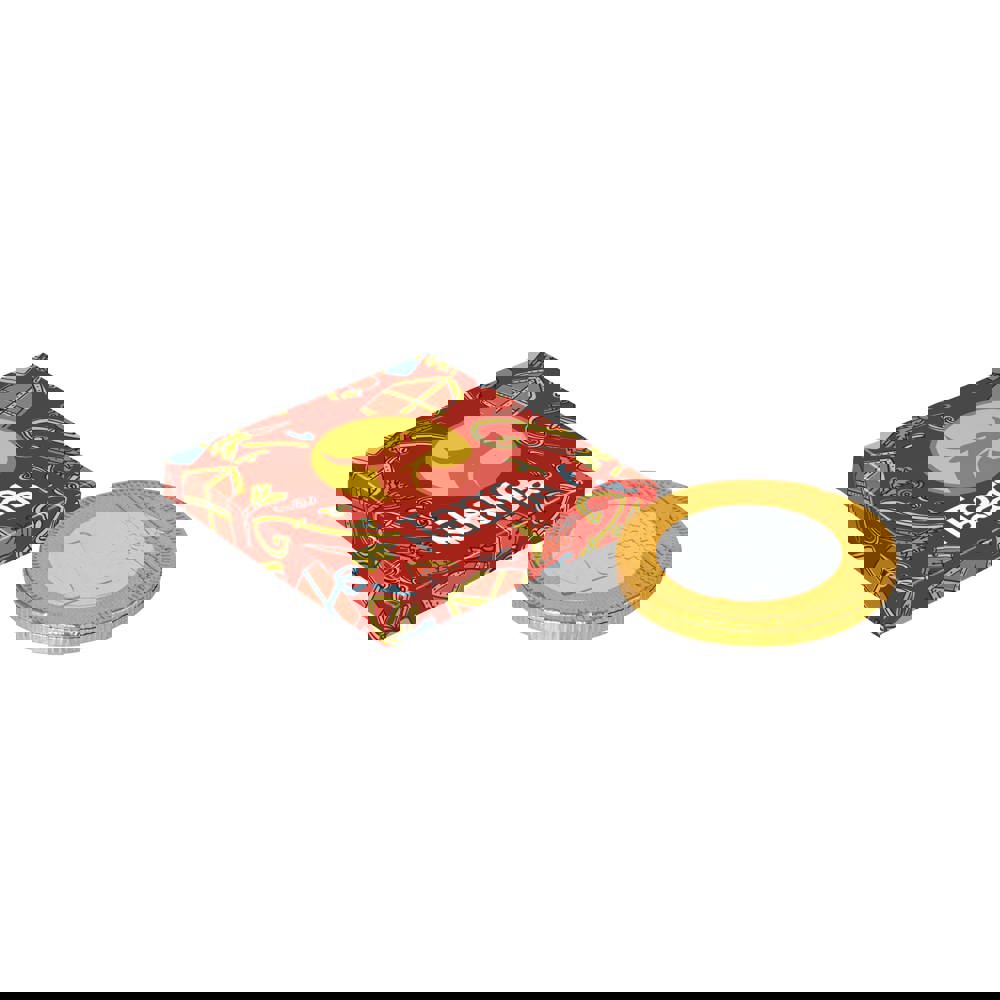 Doosje met een chocolade munt