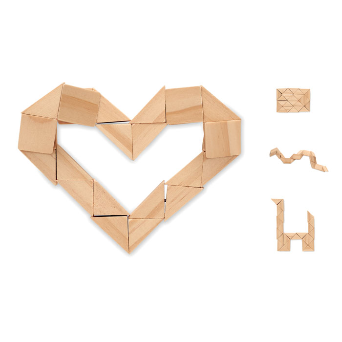 STUKIE - Houten puzzel/hersenbreker