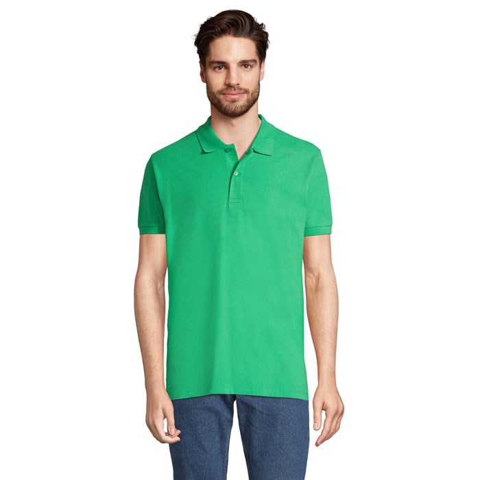 PERFECT MEN - PERFECT HEREN Polo 180g 3XL Lente Groen