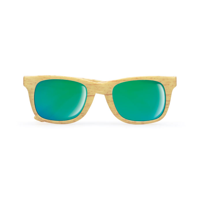 WOODIE - zonnebril houten look