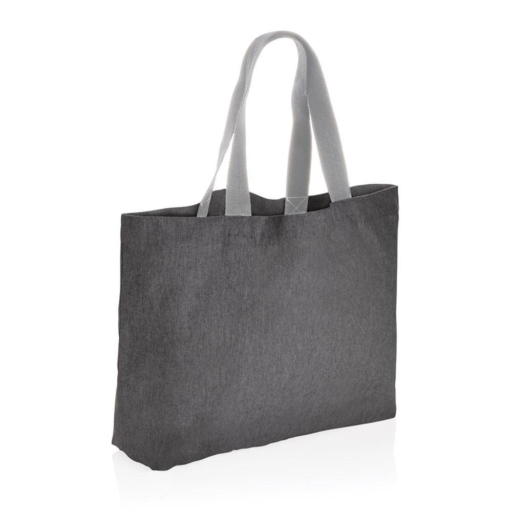 Impact Aware™ recycled canvas XL draagtas 240gsm ongeverfd