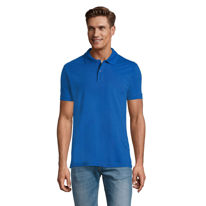PERFECT MEN - PERFECT HEREN Polo 180g 3XL Koningsblauw
