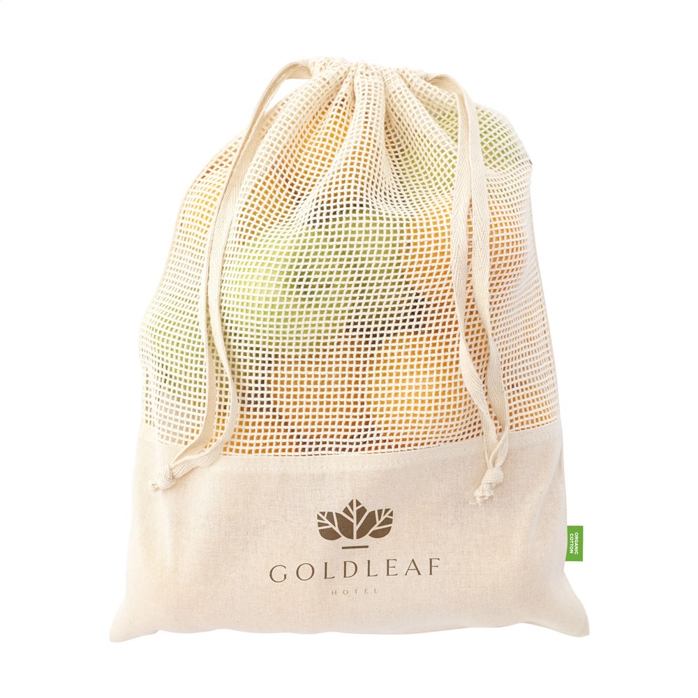 Natura Organic Mesh Bag (120 g/m²) fruitzakje