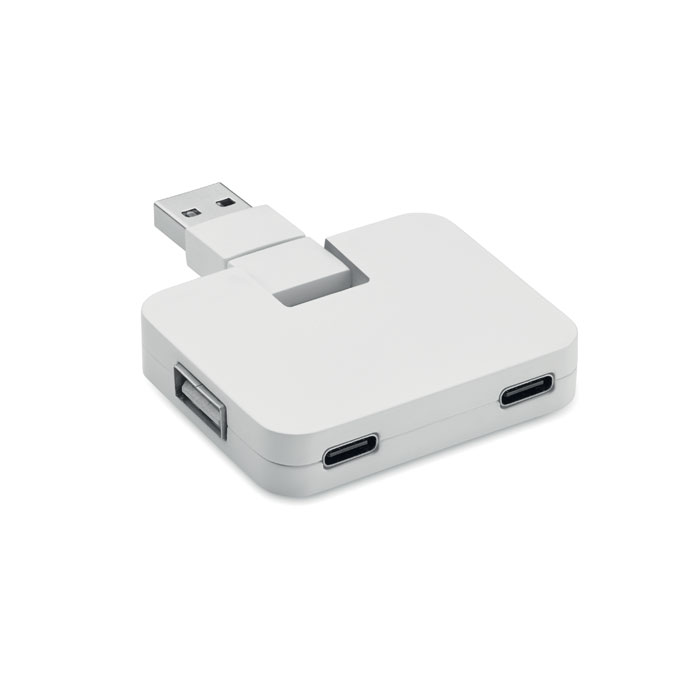 SQUARE-C - 4-poorts USB-hub