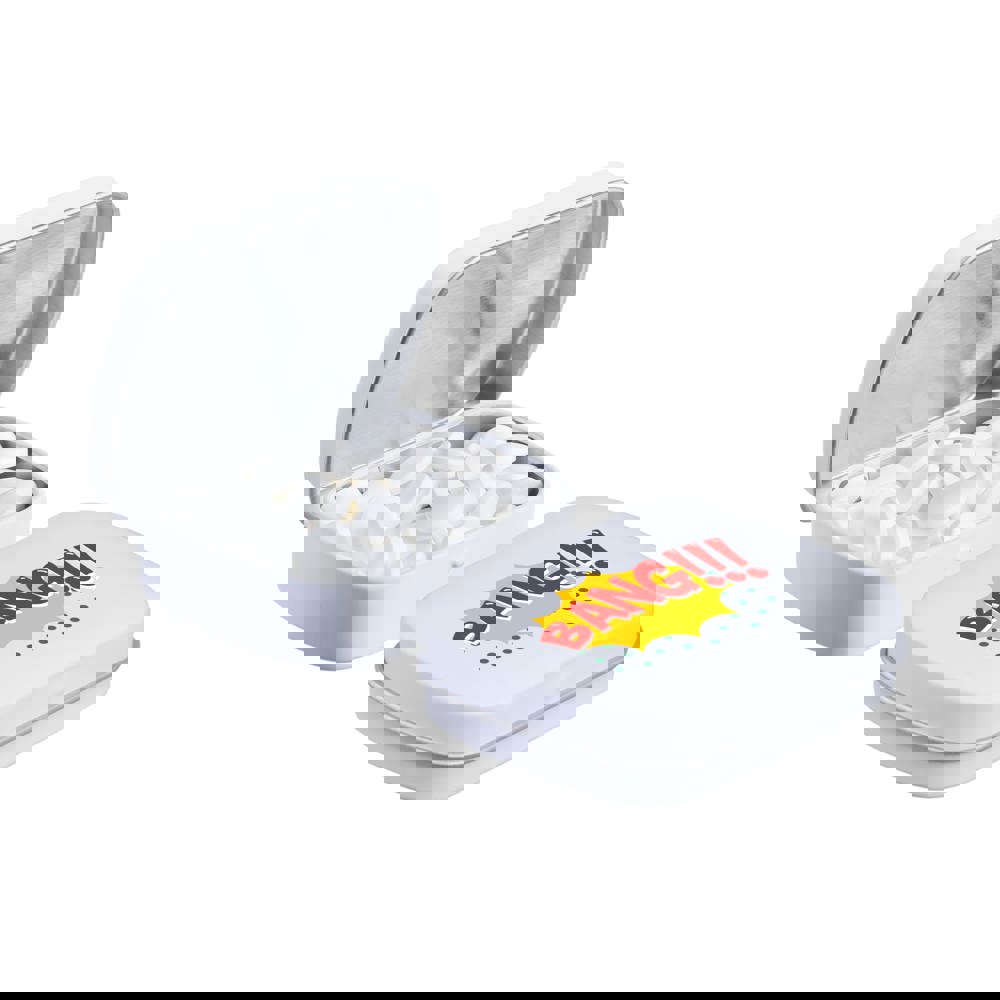 Turbo mini scharnierblikje met pepermunt