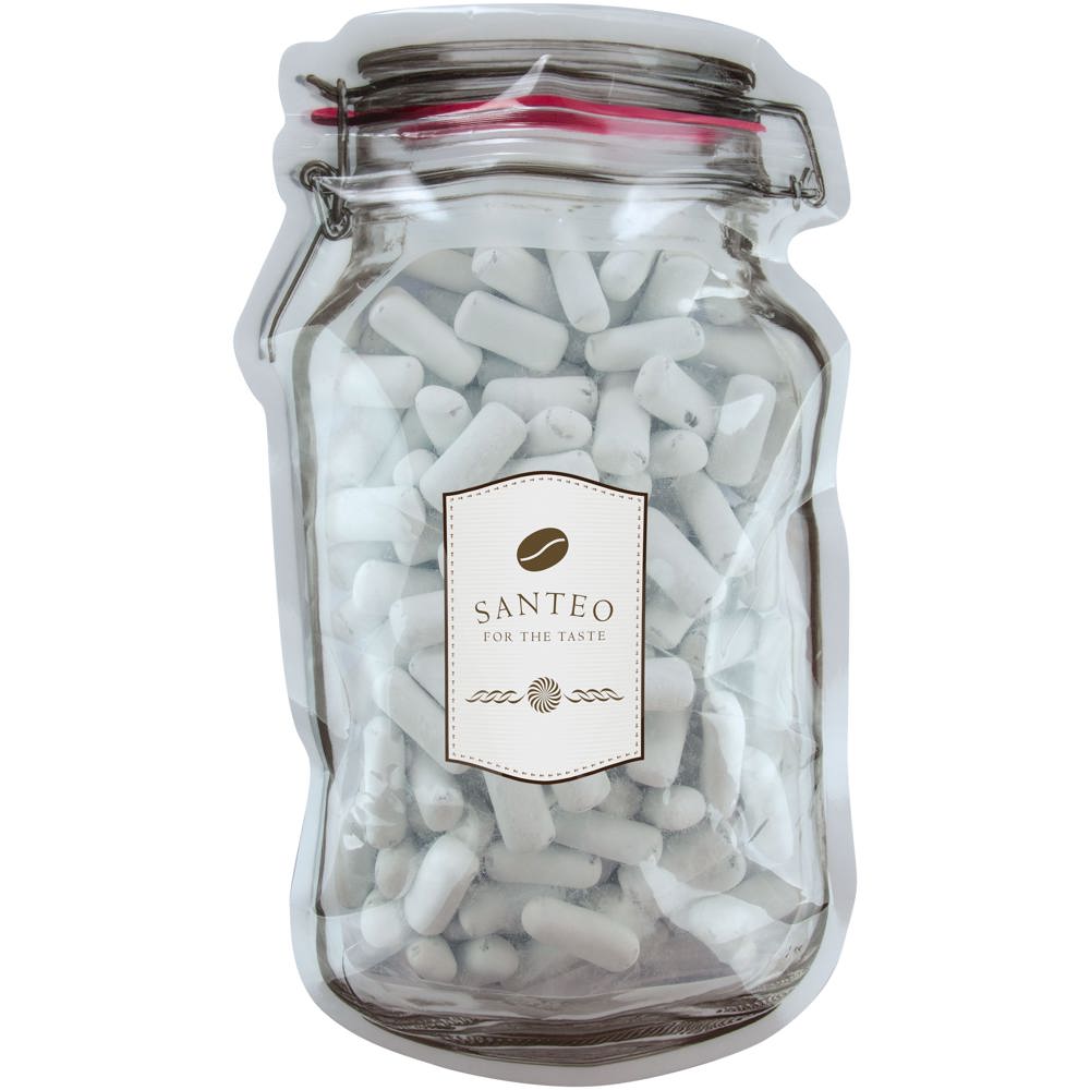Mailing "weckpot" maxi gevuld met snoep