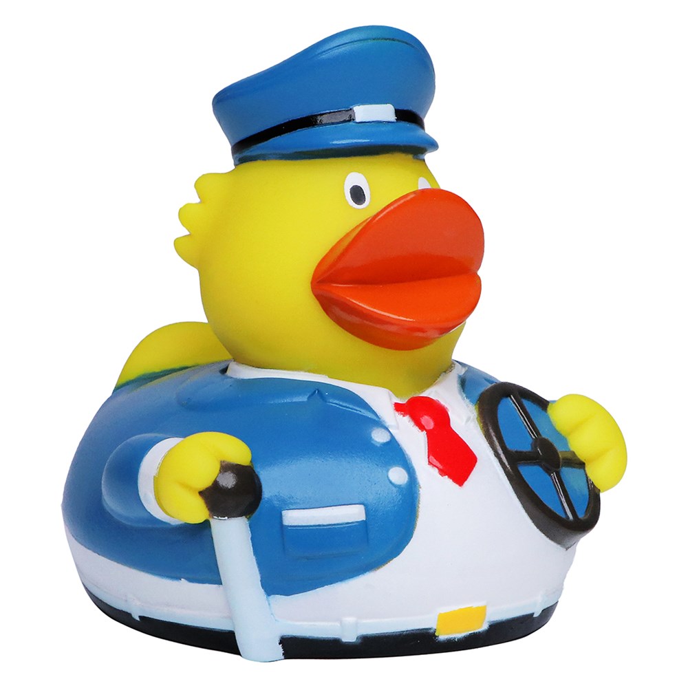 Piepende eend buschauffeur - veelkleurig