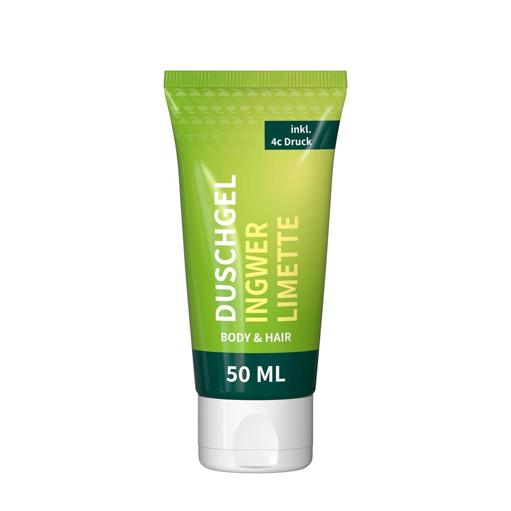 Douchegel Gember-Limoen, 50 ml Tube