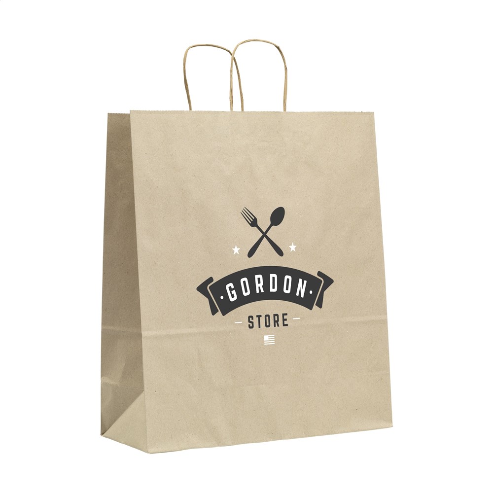 Leaf It Bag Wide gerecycled graspapier (90 g/m²) L