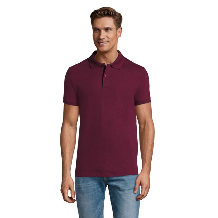 PERFECT MEN - PERFECT HEREN Polo 180g 3XL Burgundy