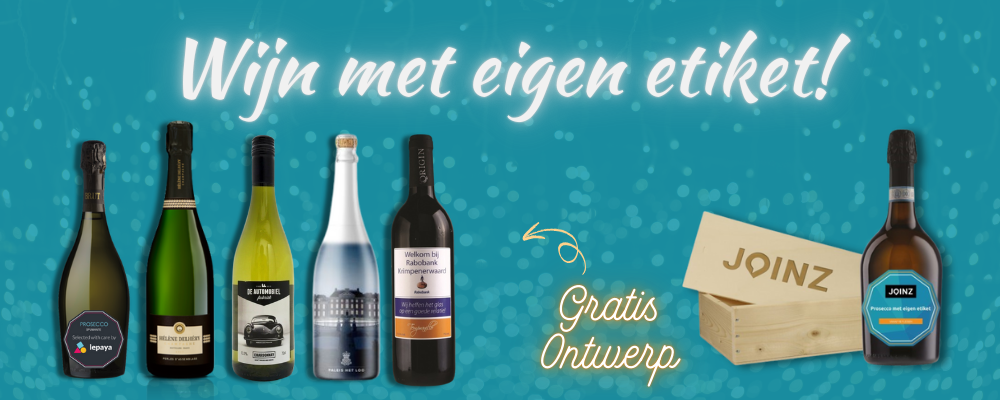 Wijn met eigen etiket