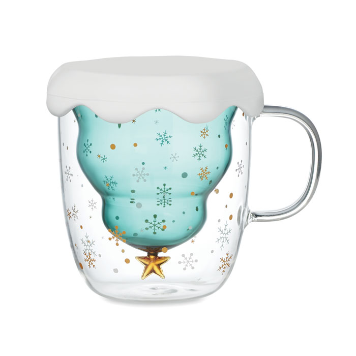 VERDE - Dubbelwandige borosilicaat mok