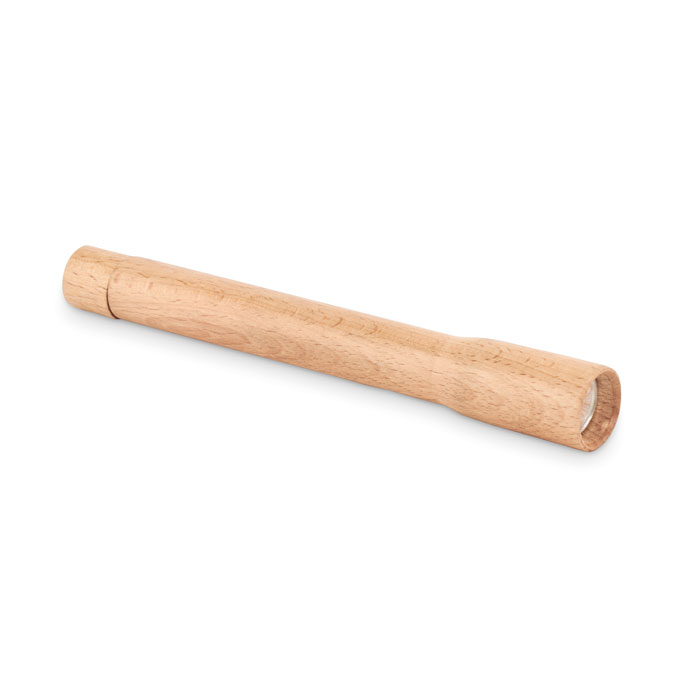 TELES - Houten zaklamp met COB-licht