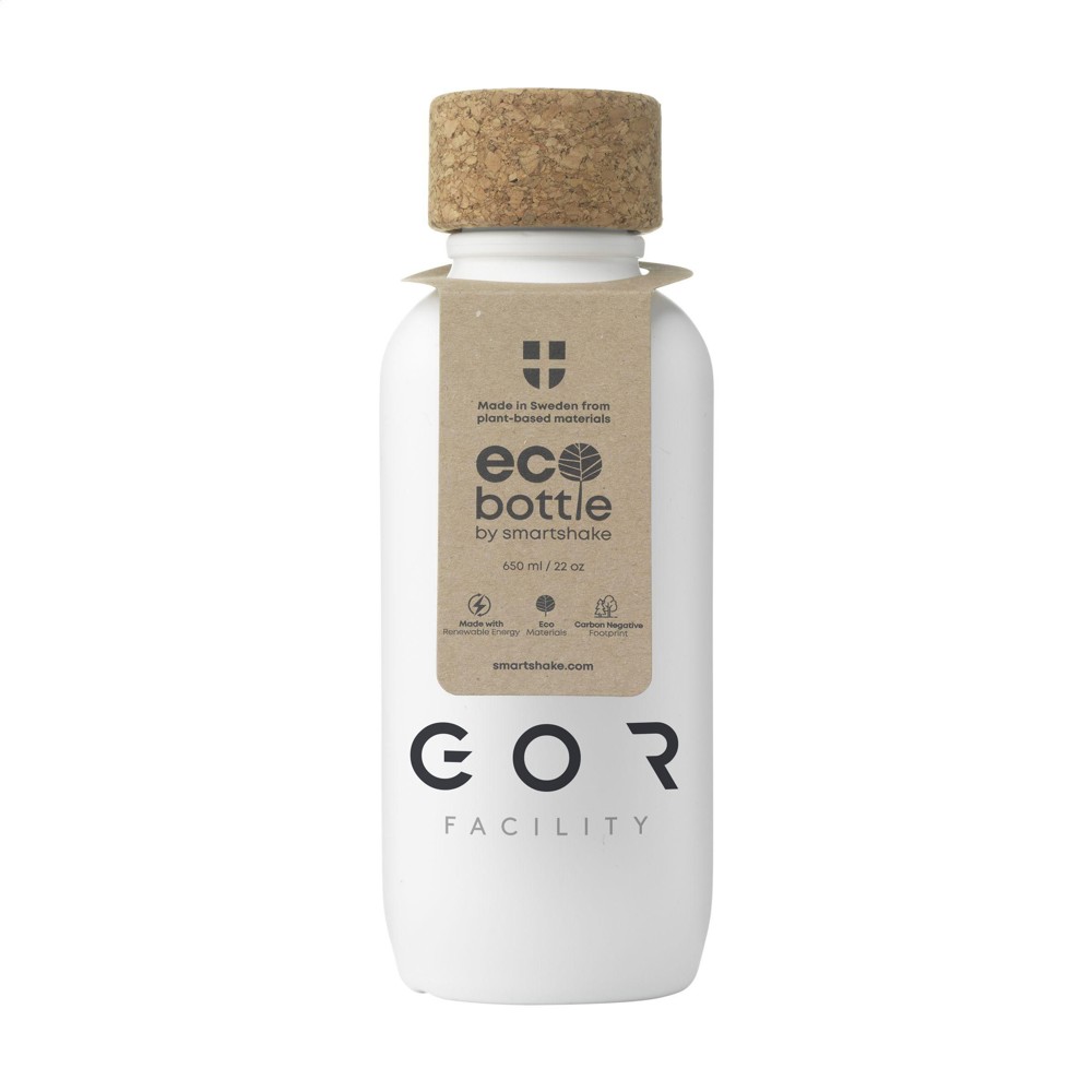 EcoBottle White 650 ml plant based - made in EU