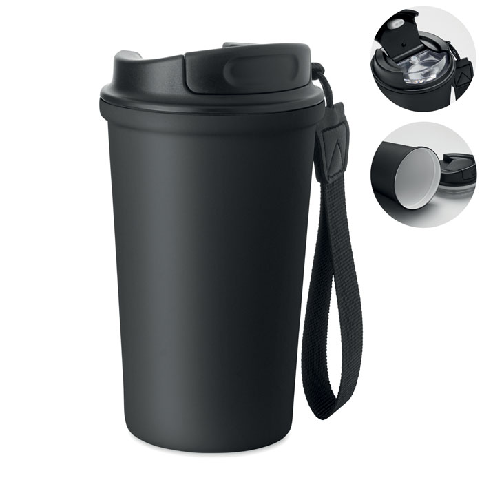 NAKANO - Gerecycled stalen beker 400ml