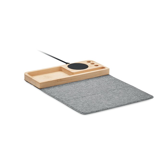 PANDU - Draadloze bamboe oplader 15W