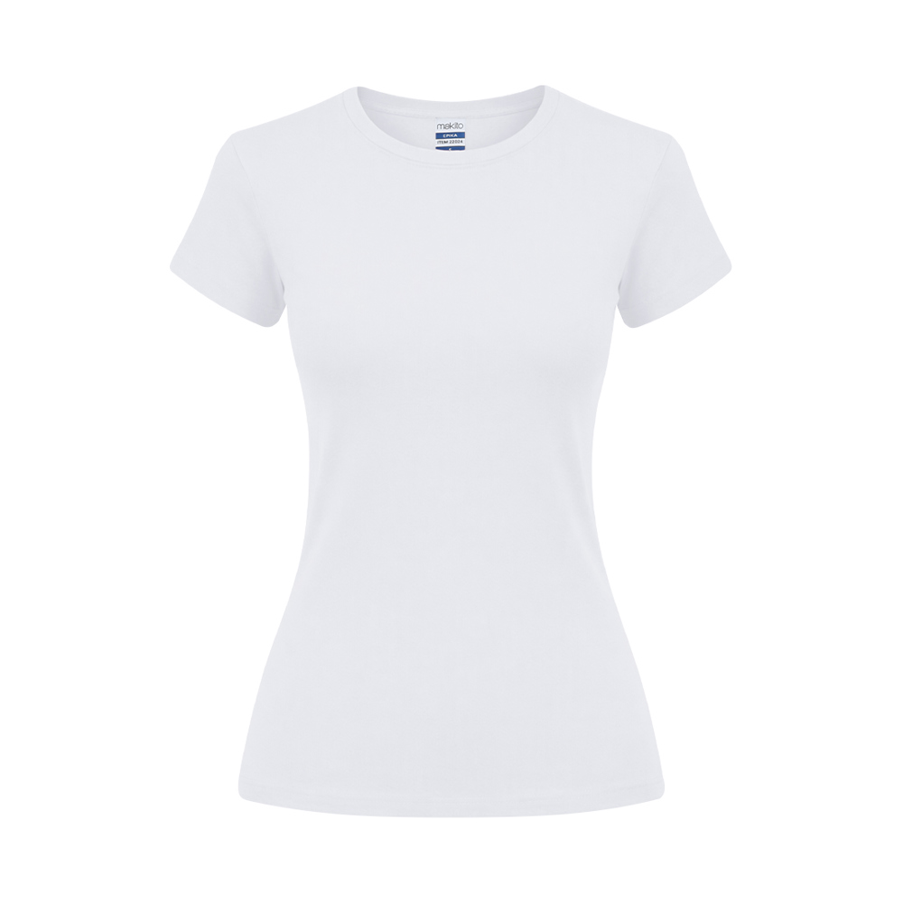 Wit Dames T-Shirt Epika