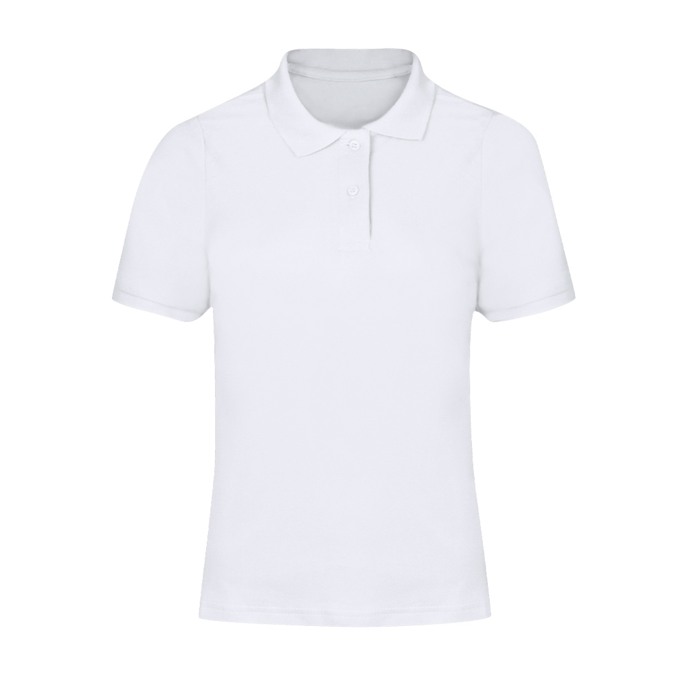 Dames Wit Polo Shirt Charles