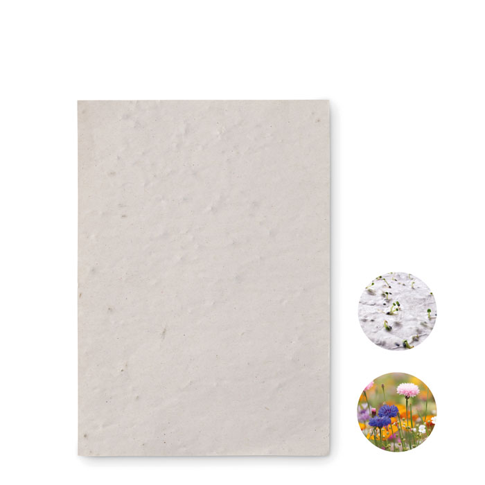 ASIDO - A6 zaadpapier wilde bloemen